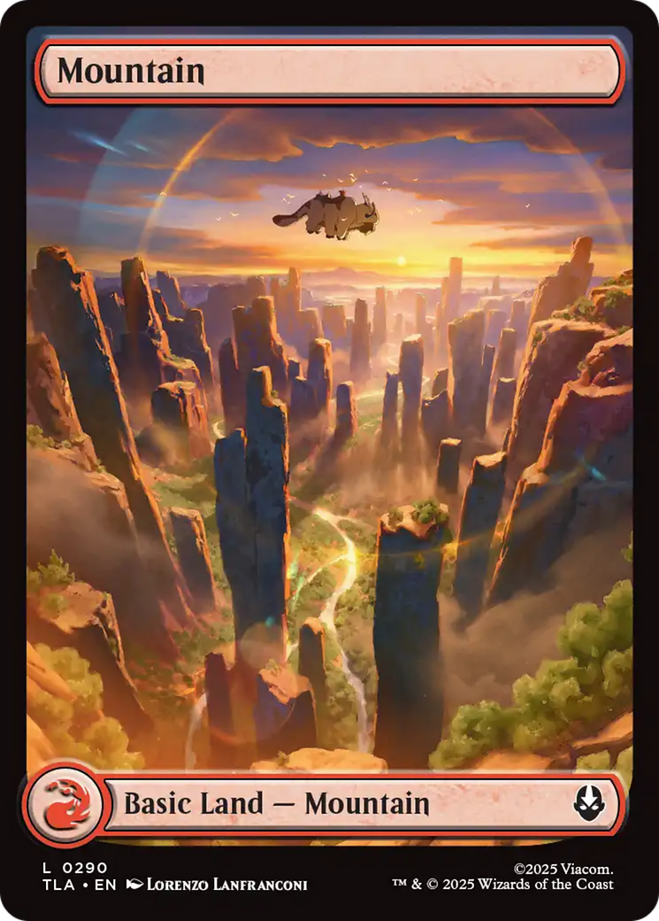 Magic: The Gathering - Mountain - Avatar: The Last Airbender