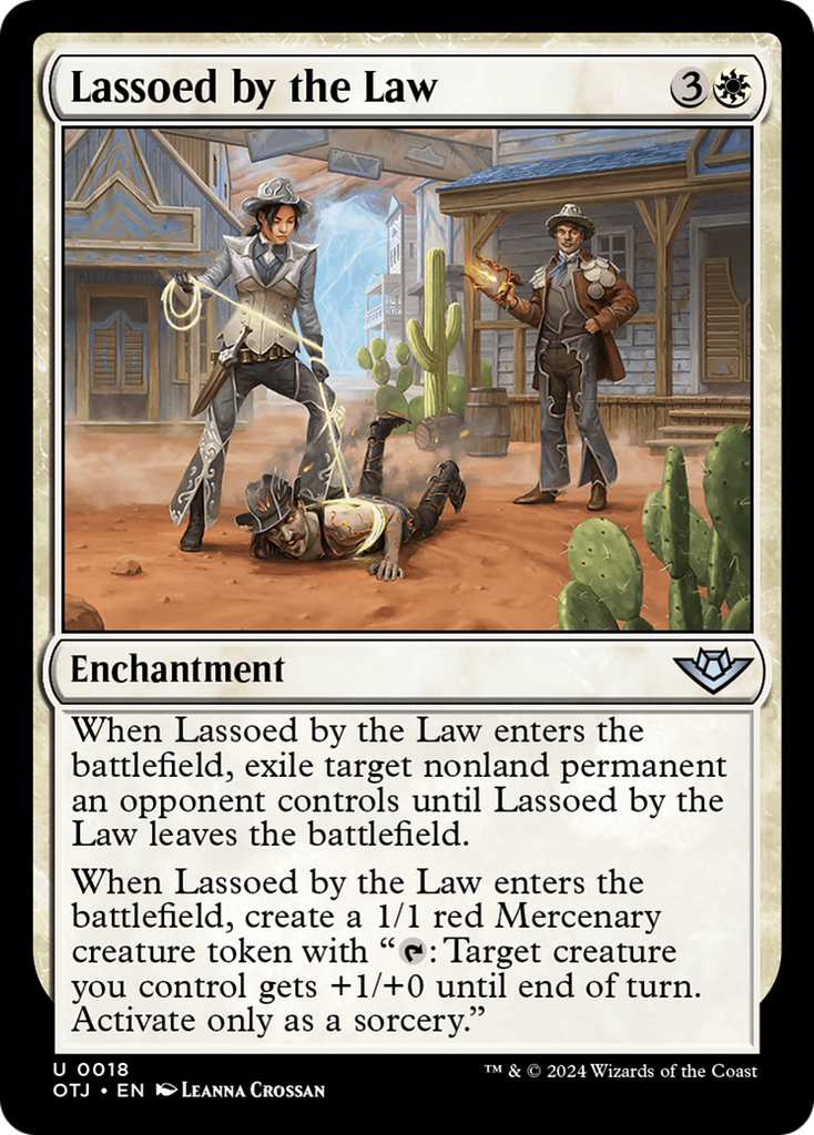 Magic: The Gathering - Lassoed by the Law - Outlaws of Thunder Junction