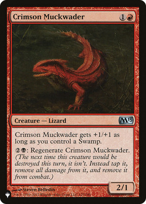 Magic: The Gathering - Crimson Muckwader - The List