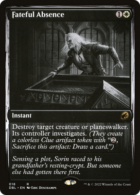 Magic: The Gathering - Fateful Absence Foil - Innistrad: Double Feature