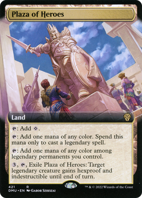 Magic: The Gathering - Plaza of Heroes Foil - Dominaria United