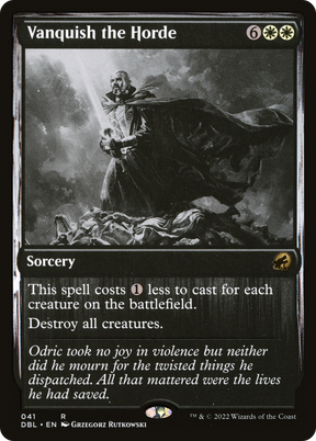 Magic: The Gathering - Vanquish the Horde Foil - Innistrad: Double Feature