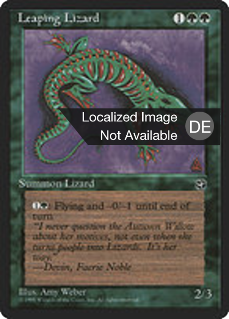 Magic: The Gathering - Springende Eidechse - Homelands