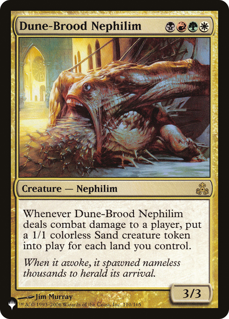 Magic: The Gathering - Dune-Brood Nephilim - The List