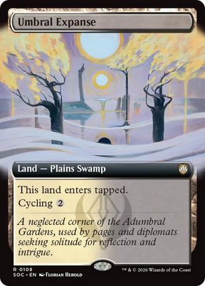 Magic: The Gathering - Umbral Expanse - Secrets of Strixhaven Commander