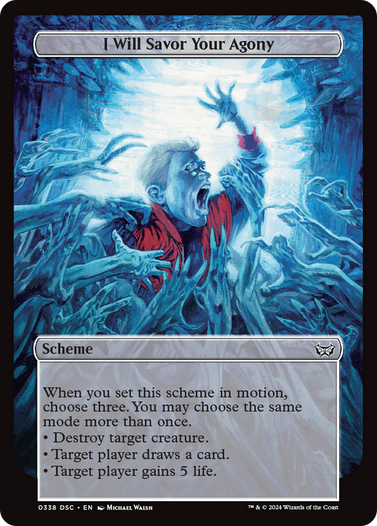 Magic: The Gathering - I Will Savor Your Agony - Duskmourn: House of Horror Commander