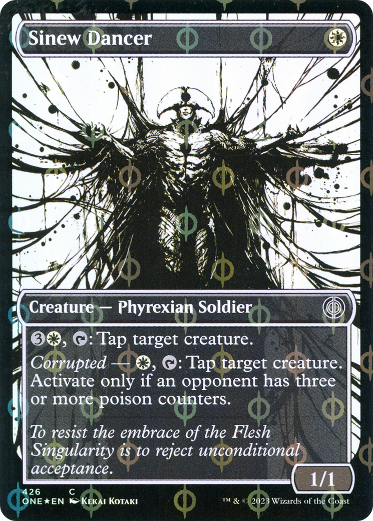 Magic: The Gathering - Sinew Dancer Foil - Phyrexia: All Will Be One