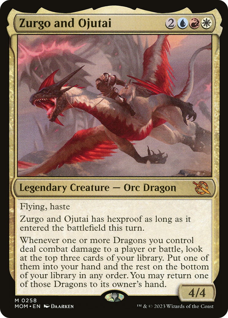 Magic: The Gathering - Zurgo and Ojutai - March of the Machine
