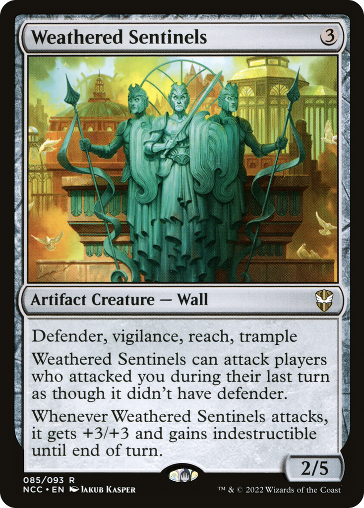 Magic: The Gathering - Weathered Sentinels - New Capenna Commander