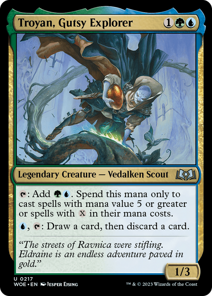 Magic: The Gathering - Troyan, Gutsy Explorer - Wilds of Eldraine