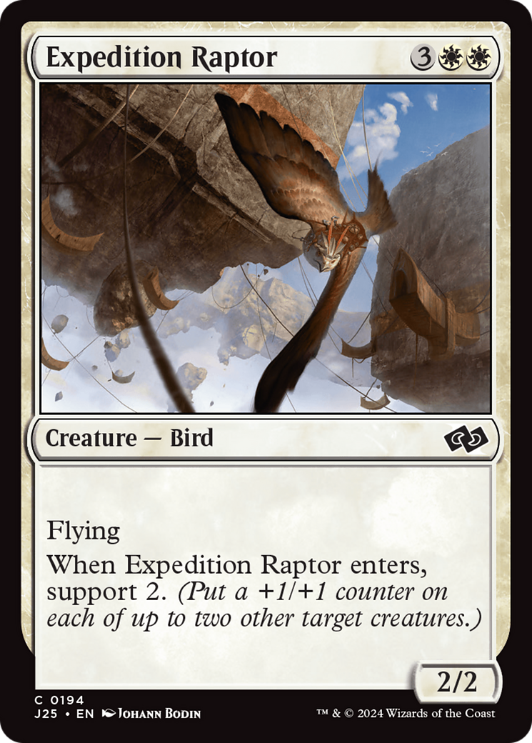 Magic: The Gathering - Expedition Raptor - Foundations Jumpstart