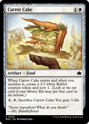 Magic: The Gathering - Carrot Cake Foil - Bloomburrow