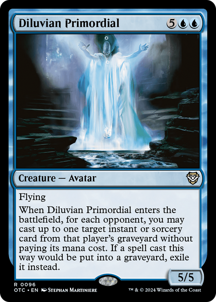 Magic: The Gathering - Diluvian Primordial - Outlaws of Thunder Junction Commander