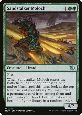 Magic: The Gathering - Sandstalker Moloch - March of the Machine