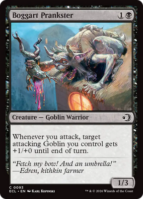 Magic: The Gathering - Boggart Prankster Foil - Lorwyn Eclipsed