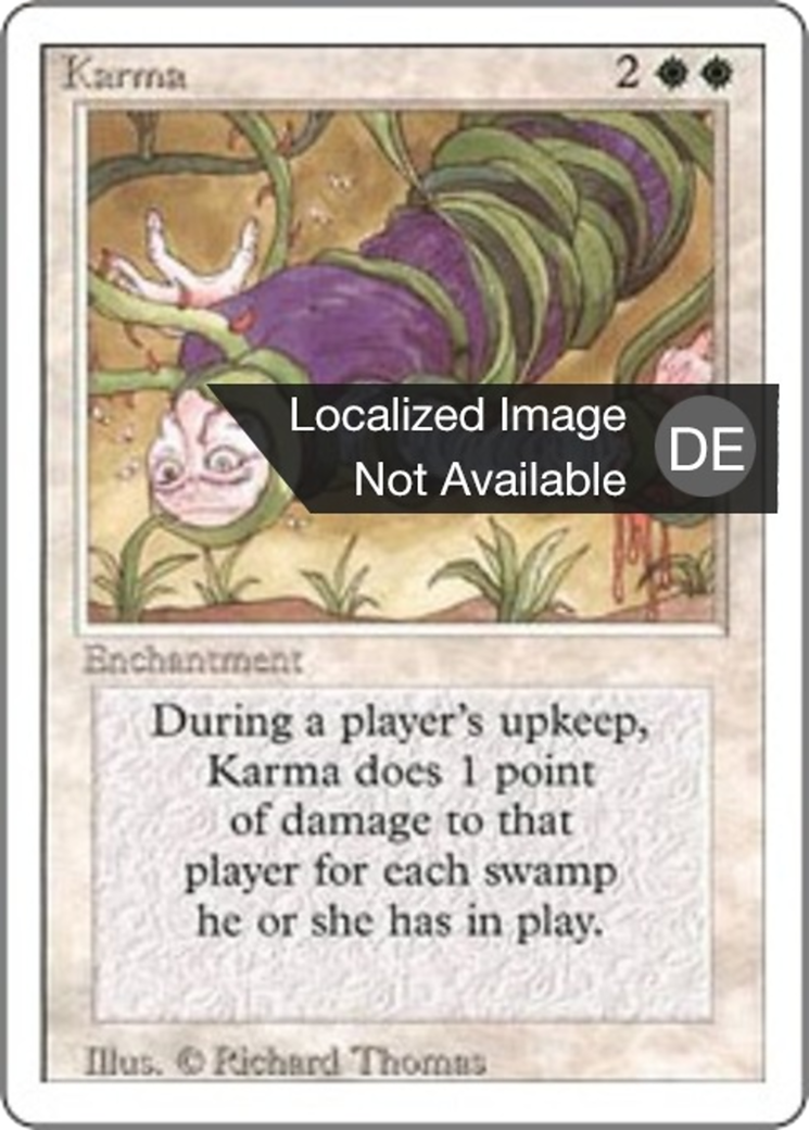 Magic: The Gathering - Karma - Revised Edition