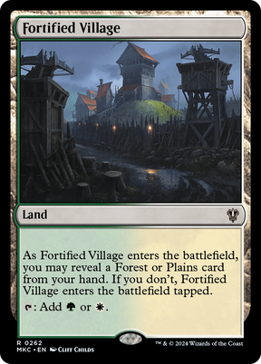 Magic: The Gathering - Fortified Village - Murders at Karlov Manor Commander