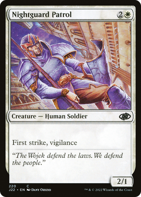Magic: The Gathering - Nightguard Patrol - Jumpstart 2022