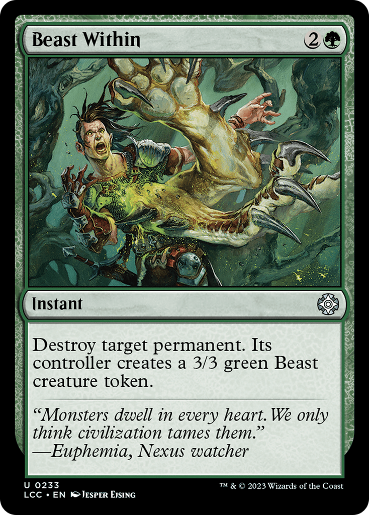 Magic: The Gathering - Beast Within - The Lost Caverns of Ixalan Commander