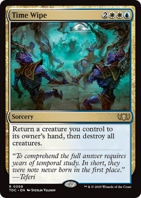 Magic: The Gathering - Time Wipe - Tarkir: Dragonstorm Commander