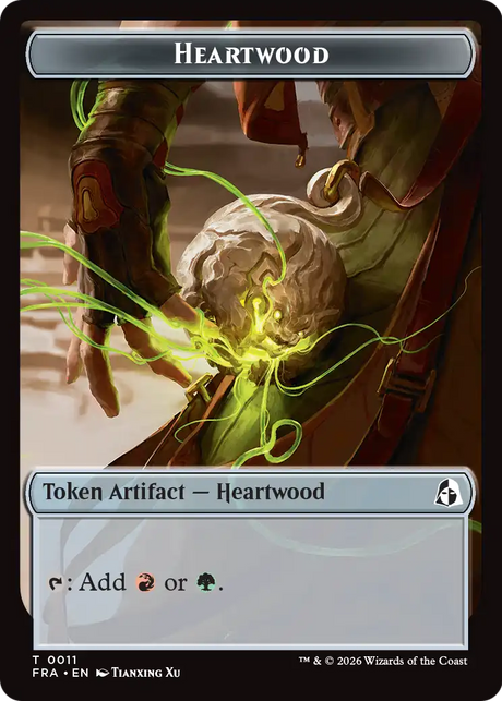Magic: The Gathering - Heartwood Token - Reality Fracture Tokens