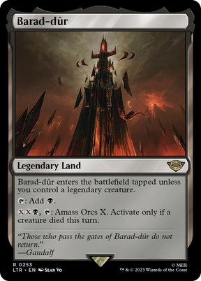 Magic: The Gathering - Barad-dûr - The Lord of the Rings: Tales of Middle-earth