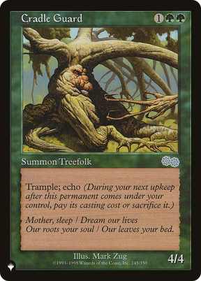 Magic: The Gathering - Cradle Guard - The List