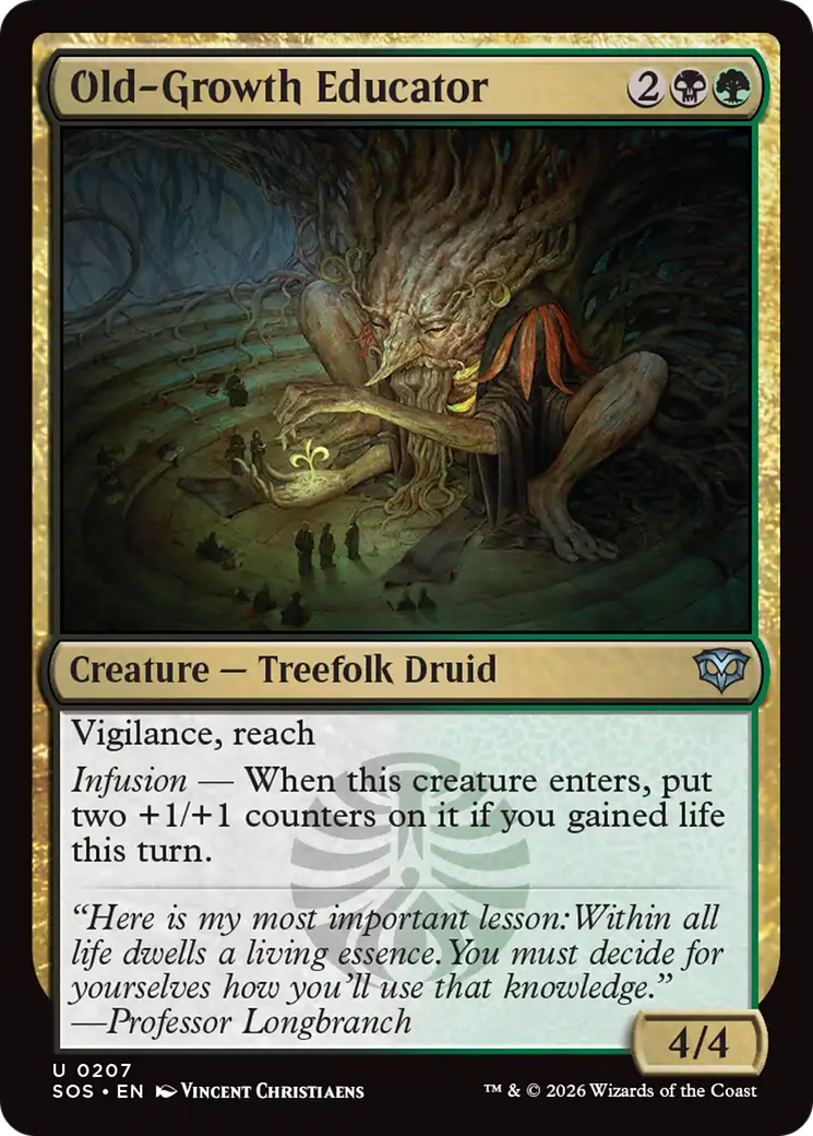 Magic: The Gathering - Old-Growth Educator - Secrets of Strixhaven