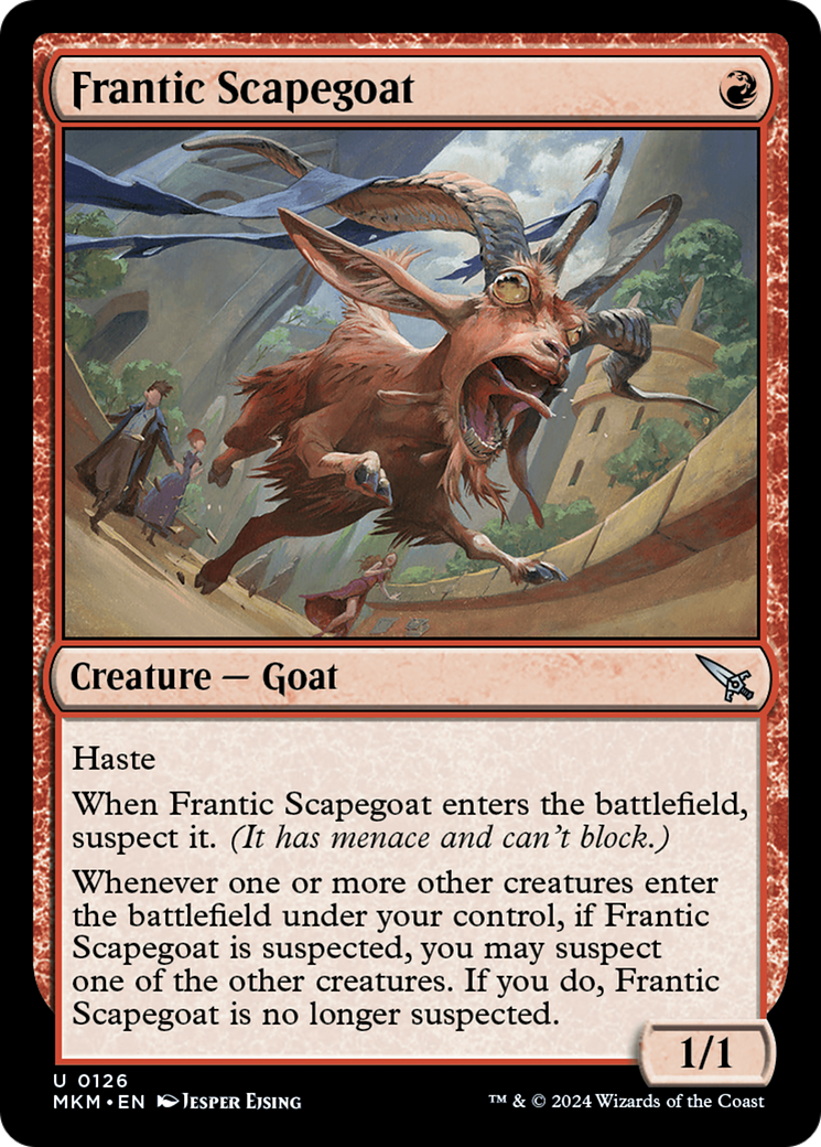 Magic: The Gathering - Frantic Scapegoat - Murders at Karlov Manor