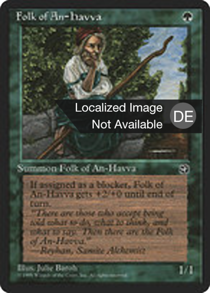 Magic: The Gathering - Bewohner von An-Havva - Homelands