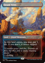 Magic: The Gathering - Steam Vents // Steam Vents - Lorwyn Eclipsed
