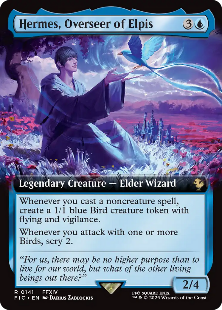 Magic: The Gathering - Hermes, Overseer of Elpis - Final Fantasy Commander