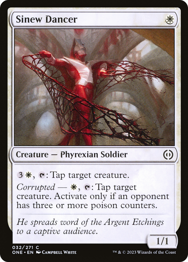 Magic: The Gathering - Sinew Dancer Foil - Phyrexia: All Will Be One