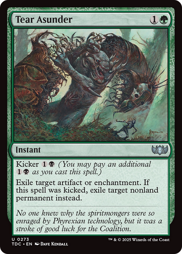Magic: The Gathering - Tear Asunder - Tarkir: Dragonstorm Commander