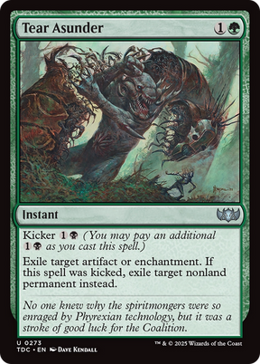 Magic: The Gathering - Tear Asunder - Tarkir: Dragonstorm Commander
