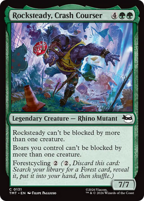 Magic: The Gathering - Rocksteady, Crash Courser Foil - Teenage Mutant Ninja Turtles
