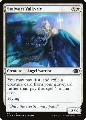 Magic: The Gathering - Stalwart Valkyrie - Jumpstart 2022