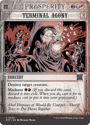 Magic: The Gathering - Terminal Agony - Breaking News
