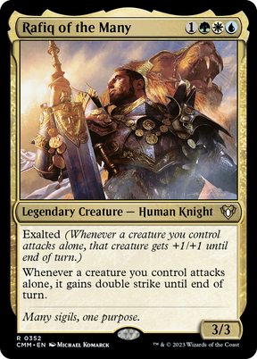 Magic: The Gathering - Rafiq of the Many Foil - Commander Masters