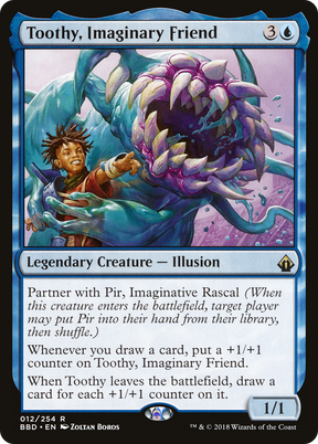 Magic: The Gathering - Toothy, Imaginary Friend Foil - Battlebond