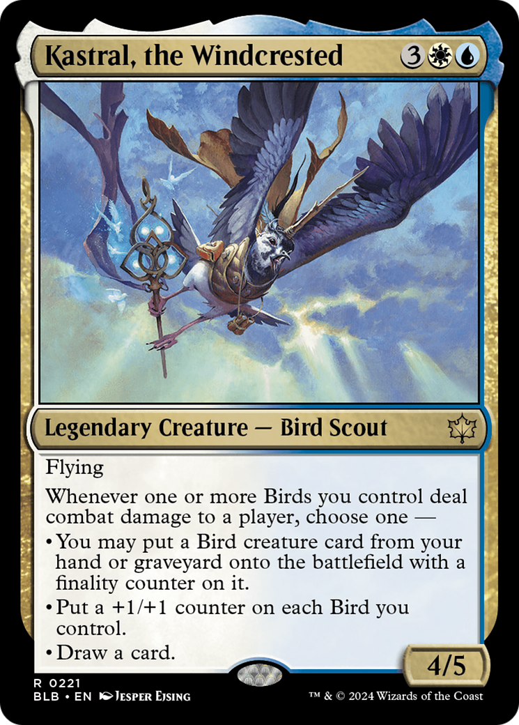 Magic: The Gathering - Kastral, the Windcrested Foil - Bloomburrow