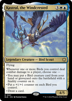 Magic: The Gathering - Kastral, the Windcrested Foil - Bloomburrow