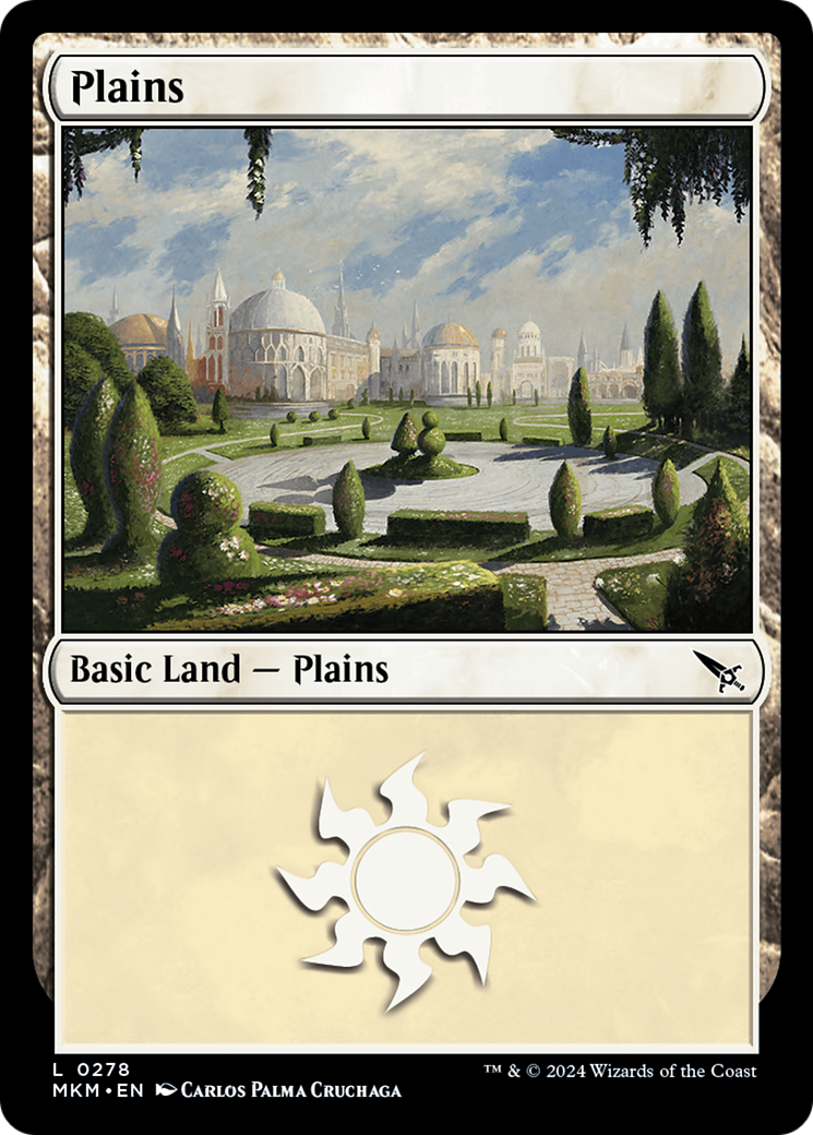 Magic: The Gathering - Plains #278 Foil - Murders at Karlov Manor