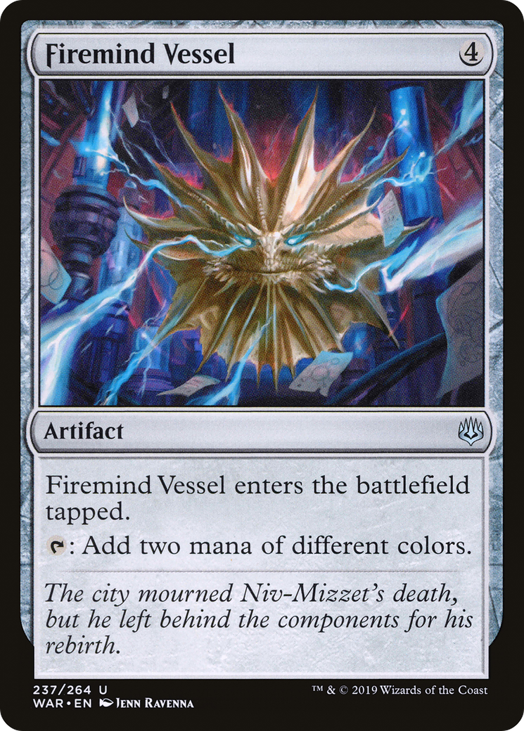 Magic: The Gathering - Firemind Vessel Foil - War of the Spark