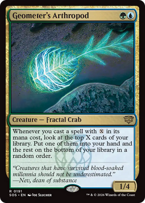 Magic: The Gathering - Geometer's Arthropod - Secrets of Strixhaven