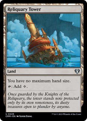 Magic: The Gathering - Reliquary Tower Foil - Commander Masters