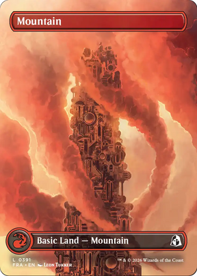 Magic: The Gathering - Mountain #391 - Reality Fracture