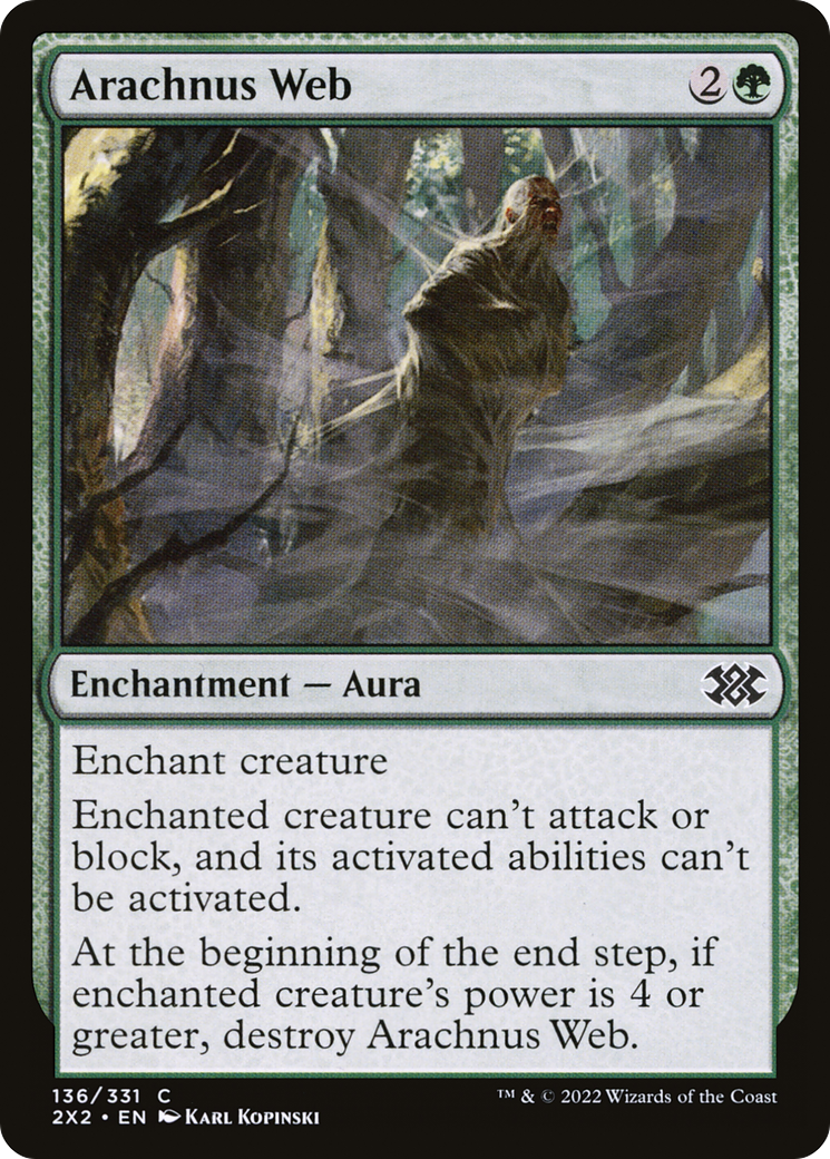 Magic: The Gathering - Arachnus Web - Double Masters 2022