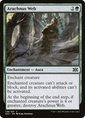 Magic: The Gathering - Arachnus Web - Double Masters 2022
