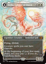 Magic: The Gathering - Eirdu, Carrier of Dawn // Isilu, Carrier of Twilight Foil - Lorwyn Eclipsed